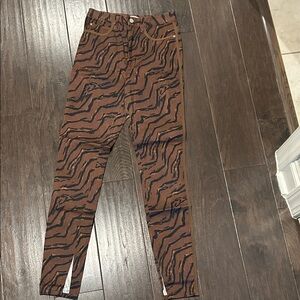 WeWoreWhat Tiger Stripe Pants